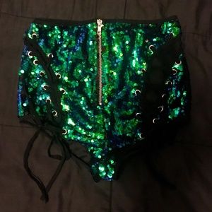Sequin Booty Shorts